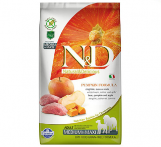 N&D Tahılsız Medium Maxi Balkabağı Yaban Domuzu ve Elmalı 12 kg Köpek Maması kullananlar yorumlar